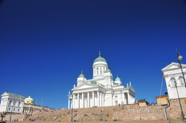 Cathedral in Helsinki Senate square