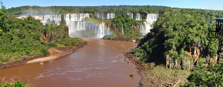 Iguazu Falls - As viewed from the Brazilian side